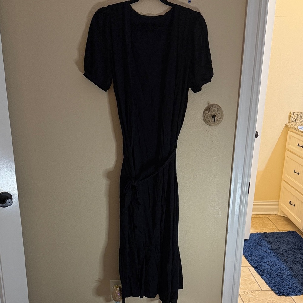 Chic Black Swim Coverup
